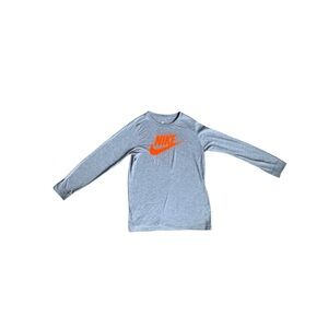 Nike Kids Gray Long Sleeve Shirt